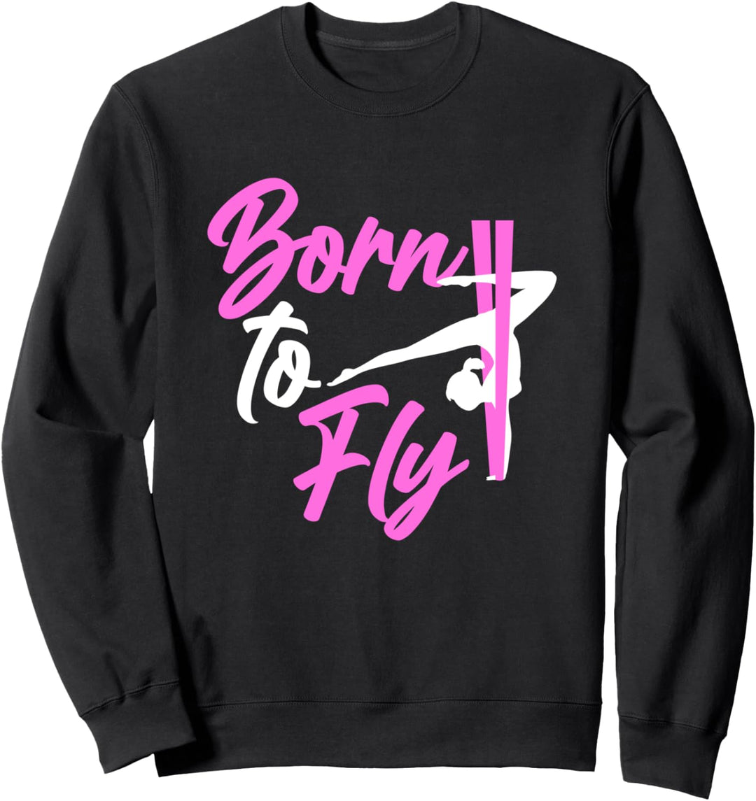 Born To Fly Aerial Yoga Slingyoga Flyoga Sweatshirt