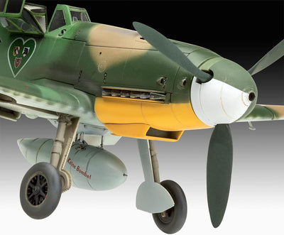 Revell 03829 03829-Messerschmitt Bf109G-2/4 1:32 originalgetreuer Modellbausatz für Experten, unlack