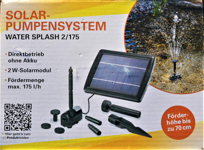 powershop11 Wasserspeier Frosch 16 cm dk.grün mit Solar