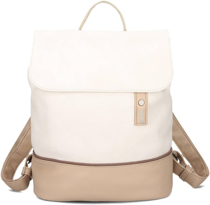 Zwei JANA Rucksack JR13 oat, Oat