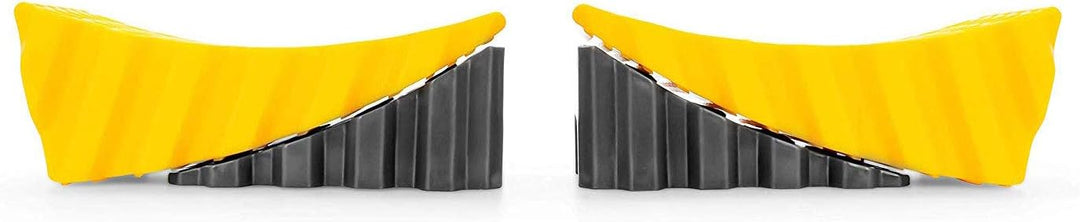 Camco 44425 gebogener Unterlegkeil für Wohnmobil, Wohnwagen oder Anhänger, einfache Drive-on-Nivelli