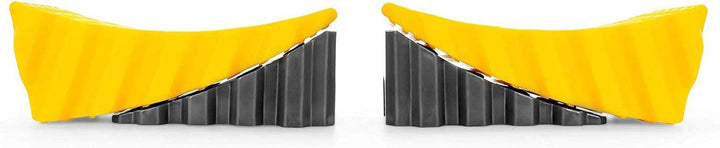 Camco 44425 gebogener Unterlegkeil für Wohnmobil, Wohnwagen oder Anhänger, einfache Drive-on-Nivelli