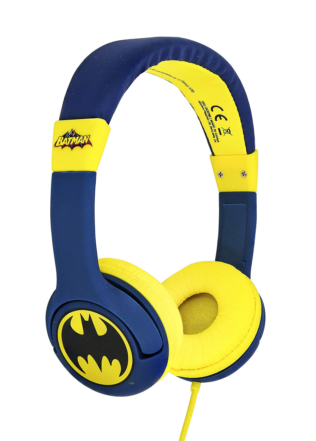 OTL Technologies Batman Bat Signal JUNIOR Kopfhörer (gepolsterte Bügel, grössenverstellbar, mit Kabe