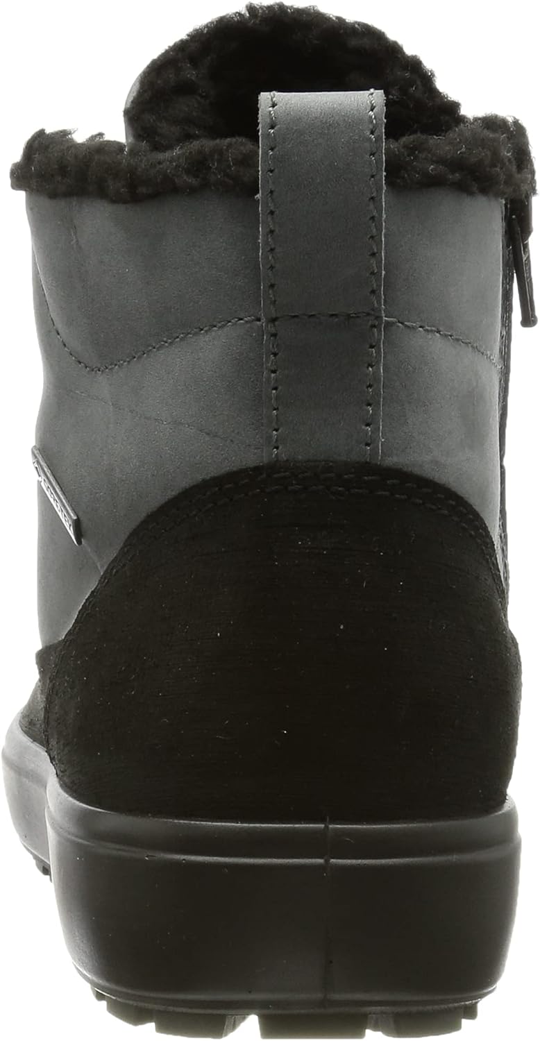 ECCO Herren Soft 7 Tred Winterstiefel, Gore-tex, WasserdichtWanderstiefel 41 EU Black Titanium, 41 E