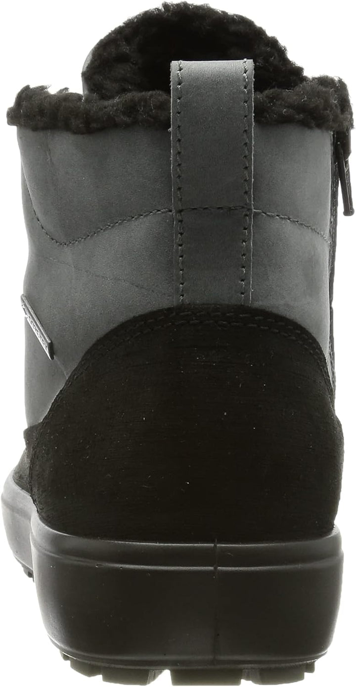 ECCO Herren Soft 7 Tred Winterstiefel, Gore-tex, WasserdichtWanderstiefel 41 EU Black Titanium, 41 E