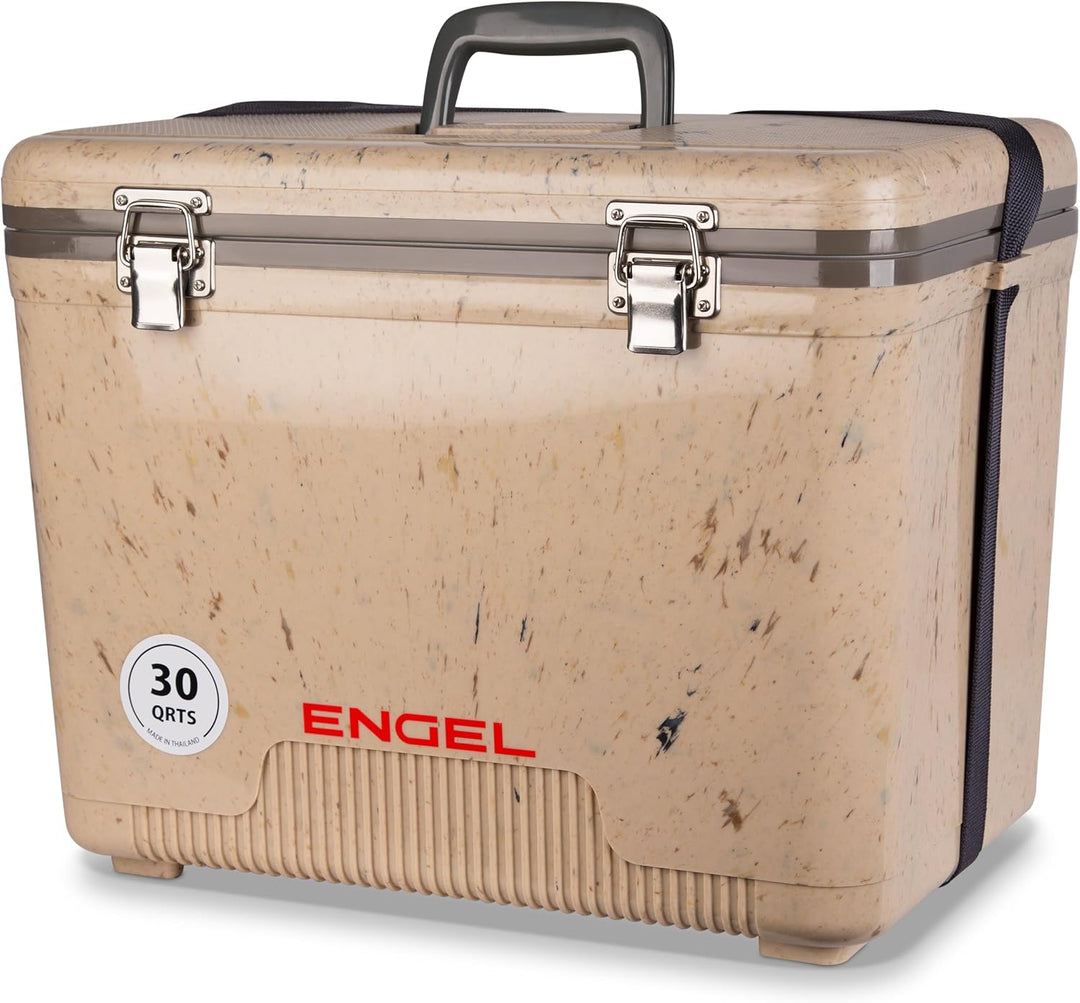 ENGEL Kühlbox 30qt (28,4 Liter) Auslaufsicher, Luftdicht, Tragbare Kühlbox für Camping, Angeln, Wand