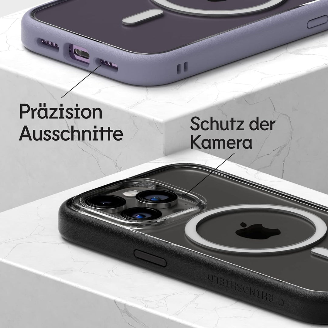RhinoShield Modulares Case kompatibel mit MagSafe für [iPhone 14] | Mod NX - Überragender Magnet, In