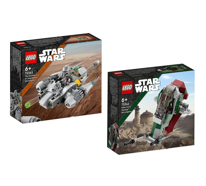 Lego Set: Lego 75363 Star Wars N-1 Starfighter des Mandalorianers – Microfighter + Lego 75344 Star W