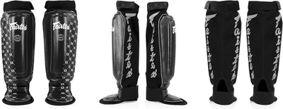 Fairtex MMA Neophrene Schienbein und Spannschoner Schwarz L, Schwarz L