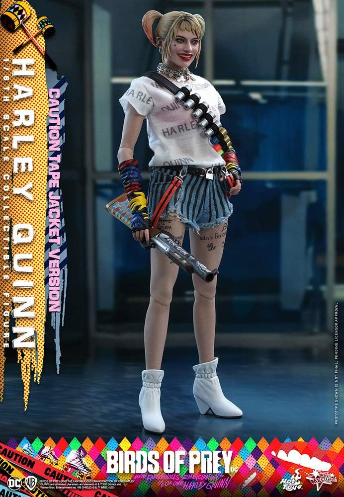 Hot Toys Harley Quinn 1:6 - Caution Tape Jacket Version