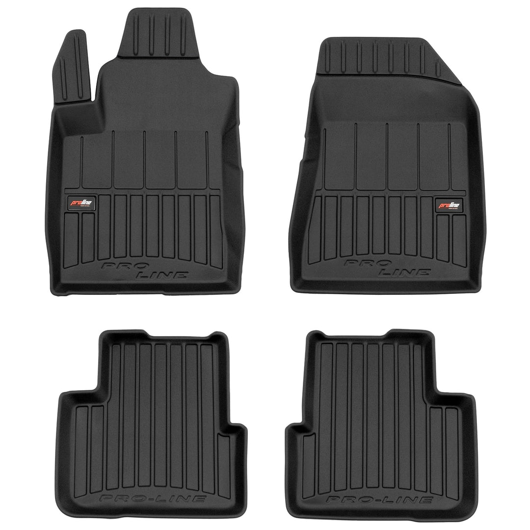 M MOTOS Gummimatten Auto Fussmatte passt für FIAT Bravo II 2007-2014 Verbessern Sie Ihren Reisekomfo