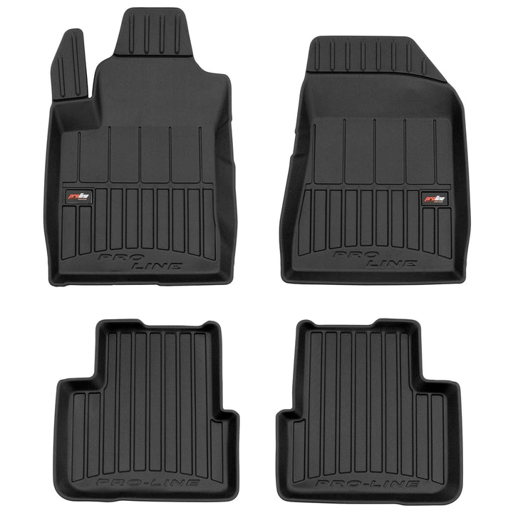 M MOTOS Gummimatten Auto Fussmatte passt für FIAT Bravo II 2007-2014 Verbessern Sie Ihren Reisekomfo