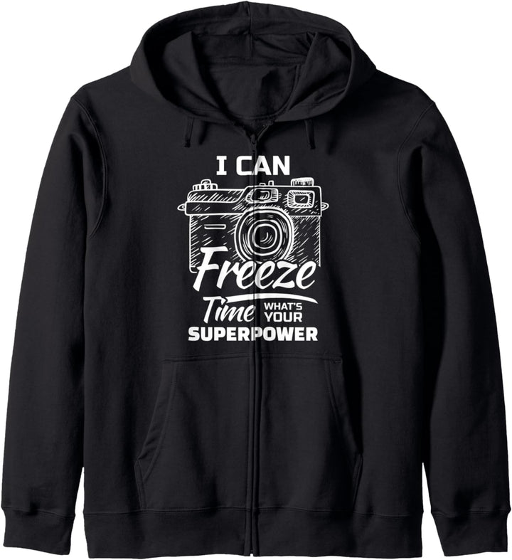 Ich kann die Zeit einfrieren Was ist deine Superkraft? Kapuzenjacke