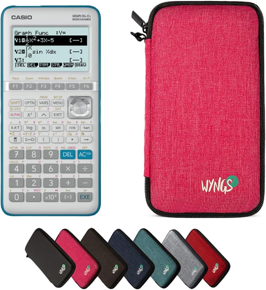 CALCUSO Sparpaket Pink vom Taschenrecher Casio Graph 35+ E II pink Casio Graph 35+EII, pink Casio Gr