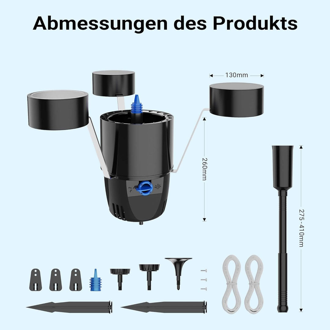 SunSun Komplettset: CBF-350B Teichfilter bis 60000 L Teichfilteranlage, NEO10000 Teichpumpe 10000l/h