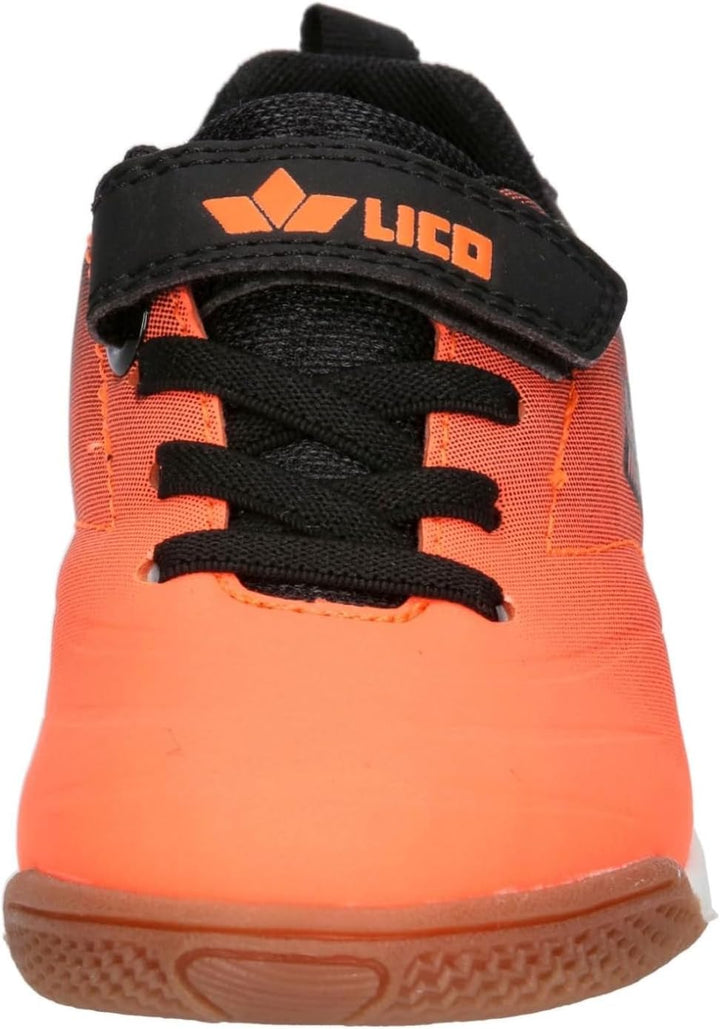 Lico Unisex Kinder Marlin Vs Hallenturnschuhe 33 EU Orange Schwarz, 33 EU Orange Schwarz