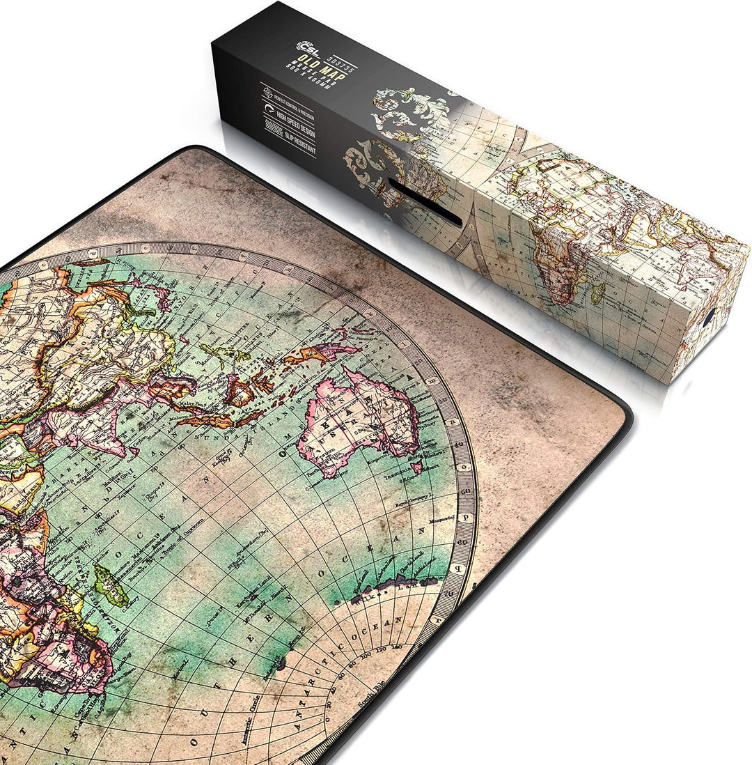 CSL - XXL Mauspad 900 x 400 - Office Mousepad Tischunterlage – präzise Maussteuerung verbessert Gesc