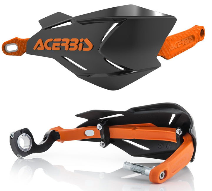 Acerbis Unisex Paramano X-factory Nero/Arancio X Factory Handschutz, Schwarz/Orange, Default EU, Sch