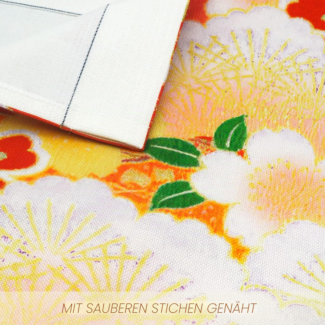 LIGICKY Japanischer Stil dick Leinen Noren Lang Vorhang TürVorhang Raumteiler Tapisserie für die Hei