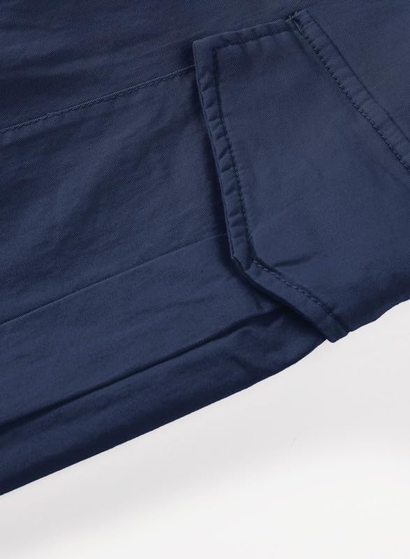 Cargohose Herren Chino Hose mit 6 Taschen Cargo Hose Stretch Jogginghose für Männer mit Bundgummi El