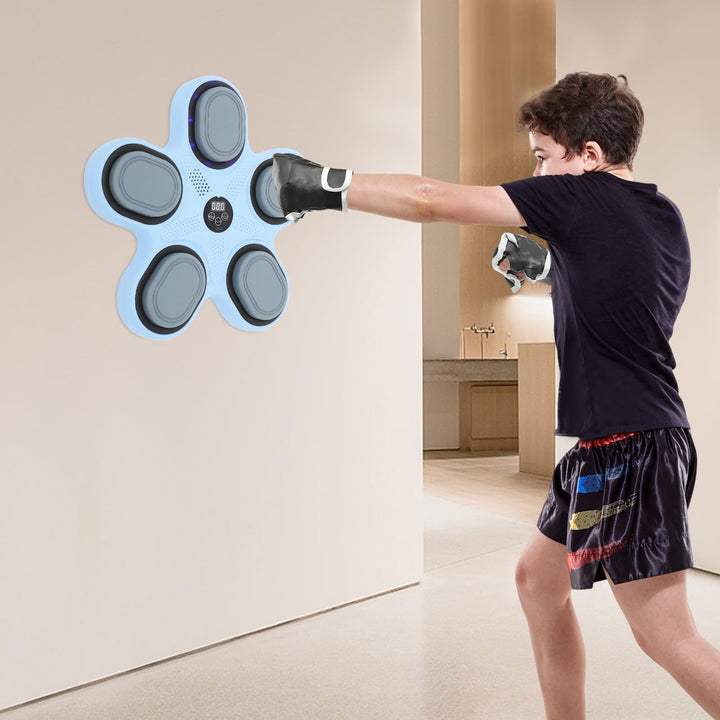Music Boxing Machine LED Bluetooth Boxmaschine mit Musik Wandmontage Tragbare Mit Display und Handsc