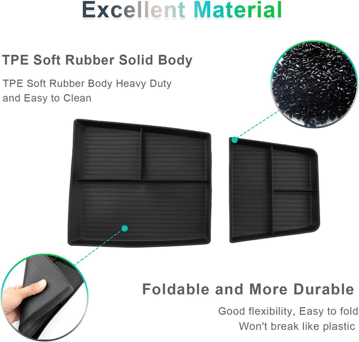 GAFAT Sko-d-a Enyaq iV 2021-2024 Mittelkonsole Aufbewahrungsbox, Enyaq 2023 Organizer Tray Mittelkon