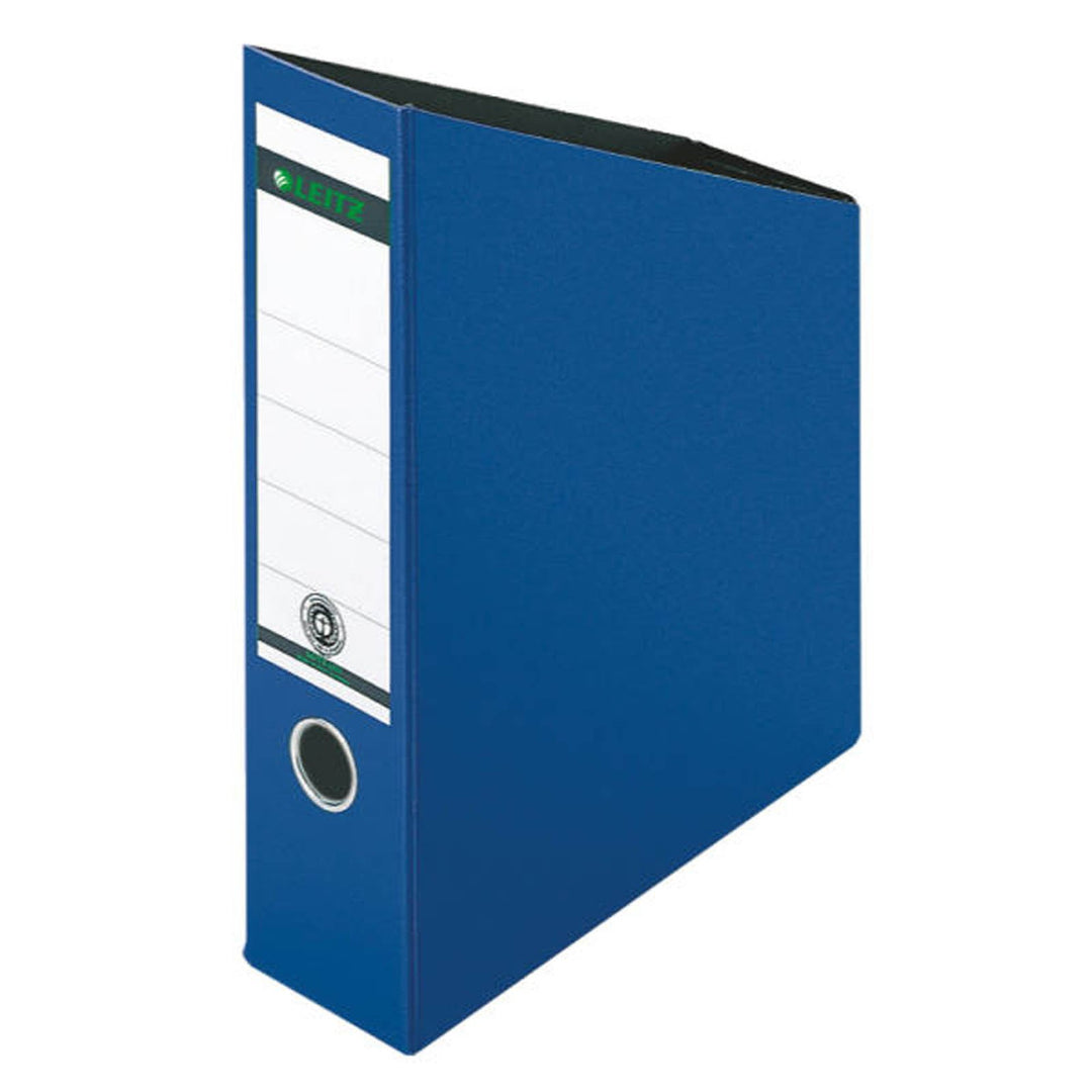 Leitz 242300 5er Sparpack Stehsammler, A4, Hartpappe (5, blau) 5 Blau, 5 Blau