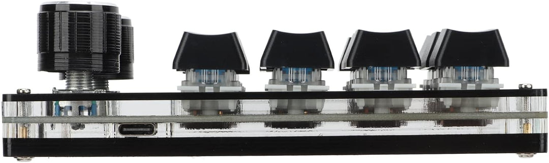 Ejoyous Tastatur Programmierbare Tasten, USB Einhand Mechanisch Tastatur mit 12 Mehrere Programmierb