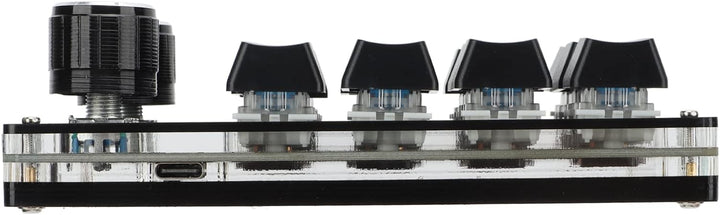 Ejoyous Tastatur Programmierbare Tasten, USB Einhand Mechanisch Tastatur mit 12 Mehrere Programmierb