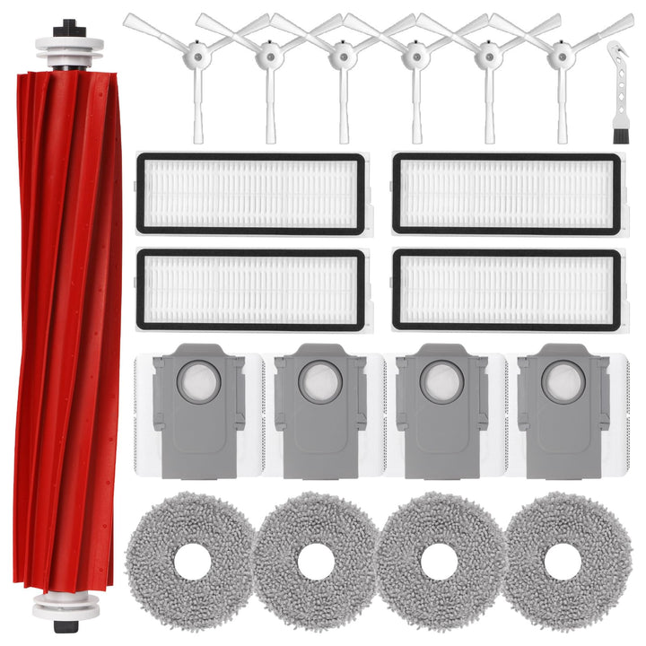 Fixbetter Zubehör-Set für Roborock Qrevo S/QRevo MaxV/QRevo Pro Roboter-Staubsauger-Ersatzteile. 1 H