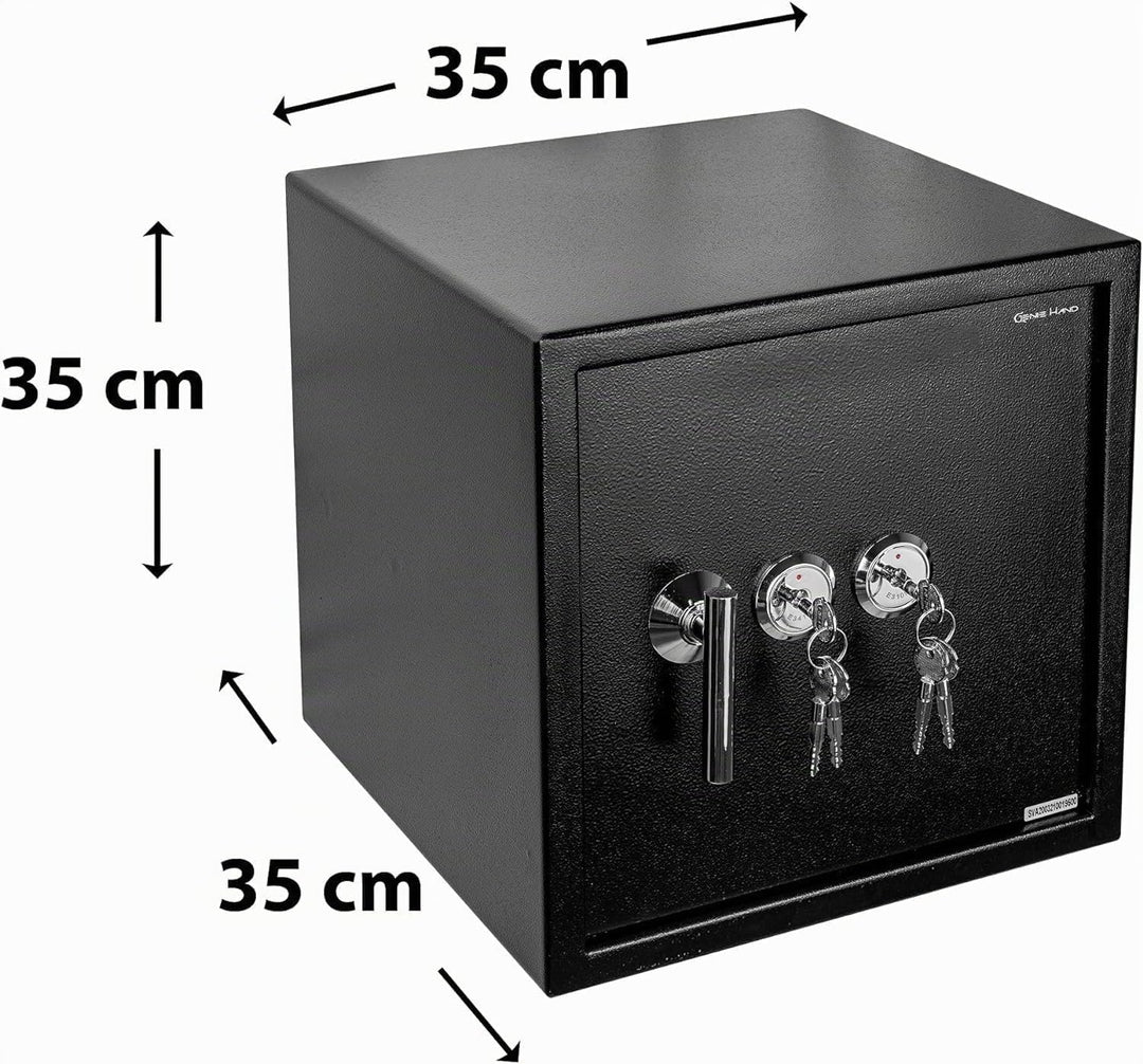 Genie Hand – Doppelschloss Safe – Zeiss-Schloss (Standard), Standard
