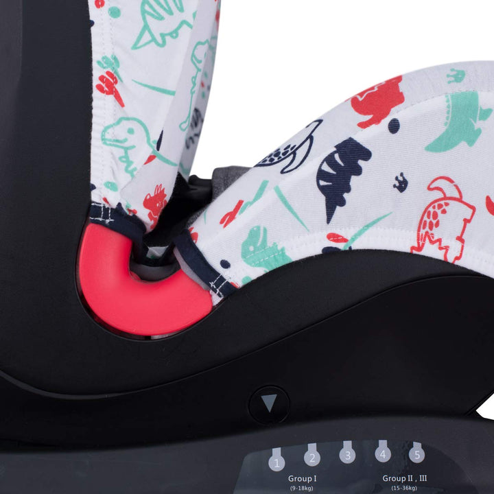 JYOKO KIDS Bezug kompatibel mit Bebeconfort, Maxi Cosi Titan Nomad, GB Everna (Dino Party) Titan Nom