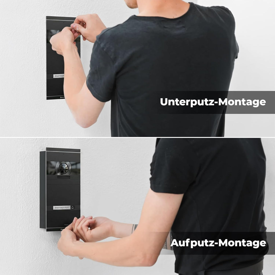 Metzler VDM10 2.0 Video Türsprechanlage, Sprechanlage Individuell konfigurierbar mit austauschbarem