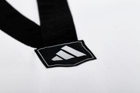 adidas Taekwondoanzug Club 3 | Dobok mit Schulterstreifen | für Kinder und Erwachsene | Leicht und a