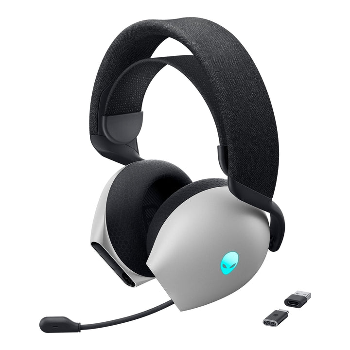 Alienware Tri-Mode Wireless Gaming Headset AW725H – Dolby Atmos, KI-Geräuschunterdrückung, AlienFX-R