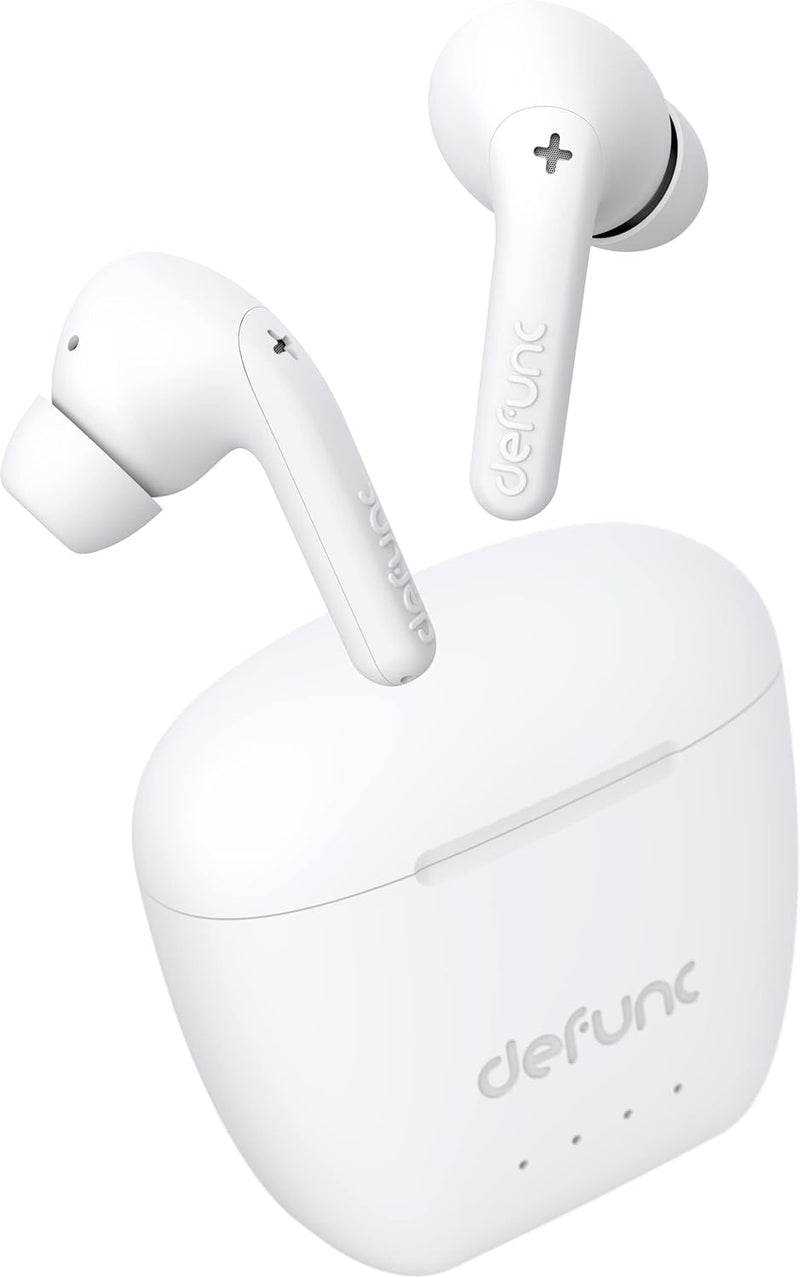 Defunc True Audio In-Ear True Wireless Ohrhörer, geringe Latenz, Bluetooth 5.3 Dual Kopfhörer, 30 Mi