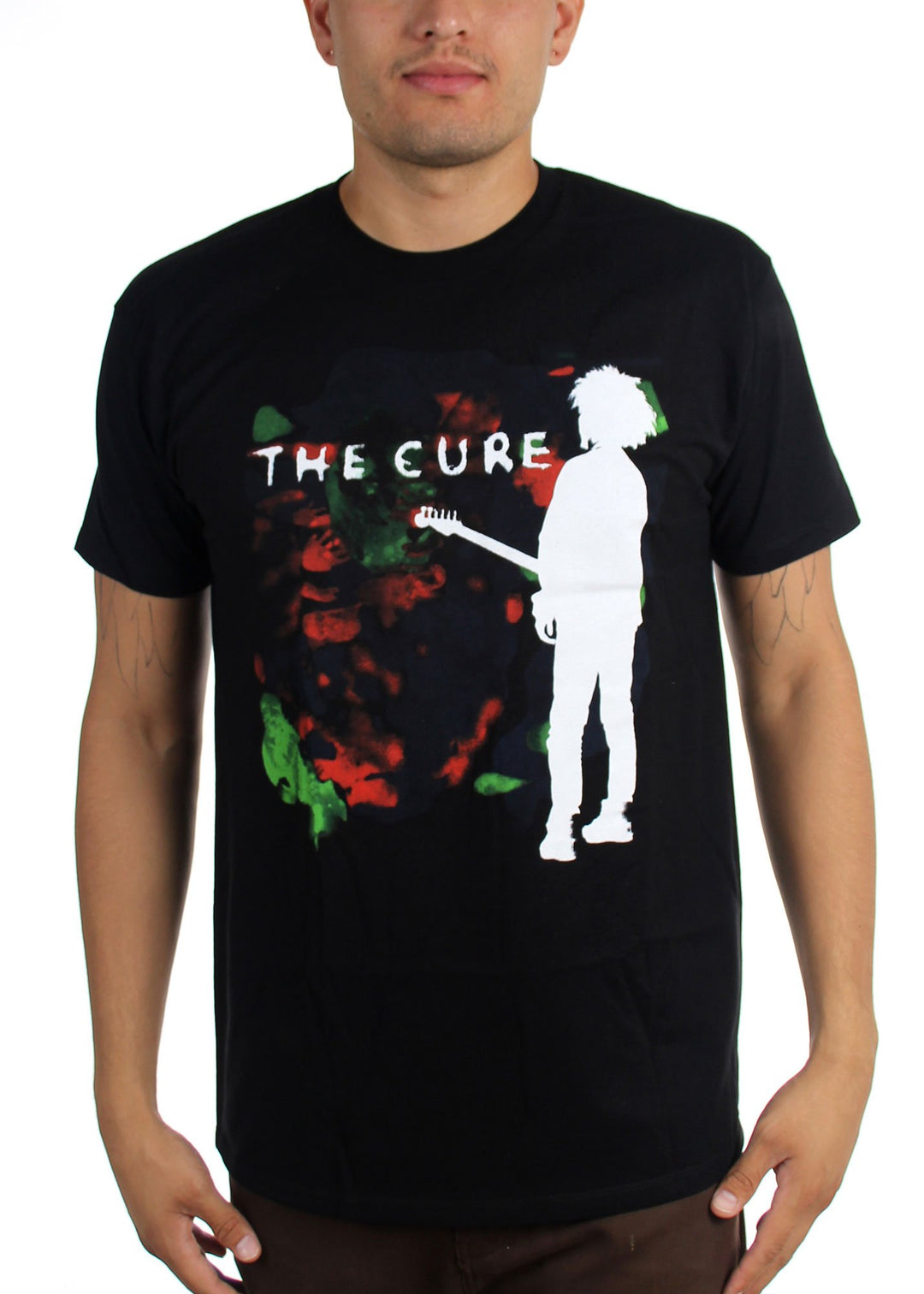 The Cure T Shirt Boys Dont Cry Classic Band Logo offiziell Herren Nue, S Schwarz