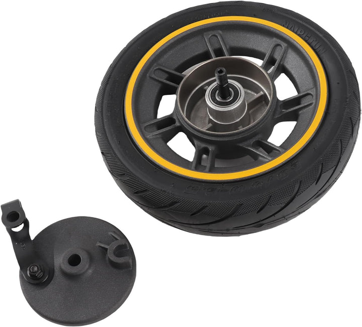 Hominas Elektroroller Vorderrad mit Trommelbremse für Ninebot Max G30, 10 Zoll 60/70-6,5 Vollgummire