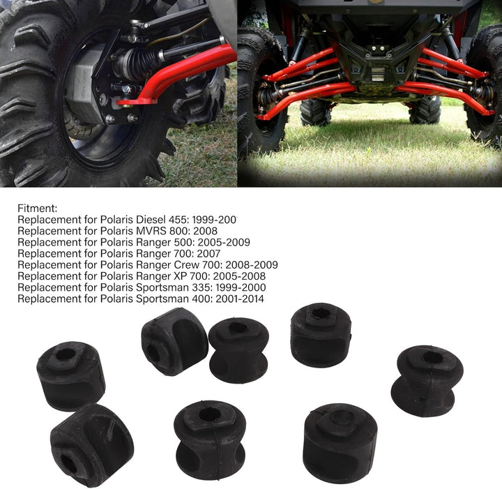5432598 Gummibuchse für Hinteren Stabilisator, 8 Stück, Ersatz für Hintere Stabilisator-Stützbuchse