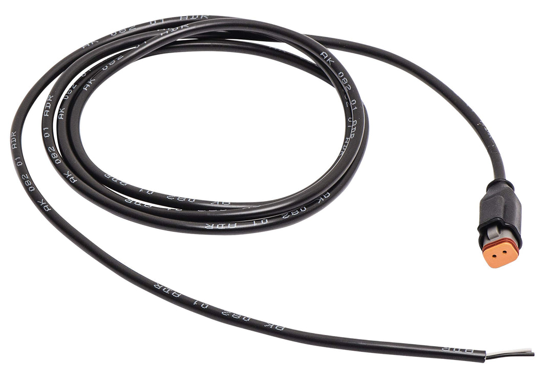 HELLA Leitungssatz - 2-polig - ADR/GGVS - 1.0mm² - Stecker: DEUTSCH Stecker - Kabel: 2000mm - 8KA 34