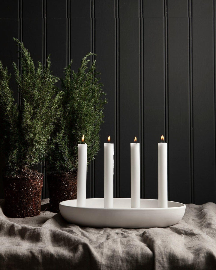 Storefactory GRÖNDAL White Candlestick