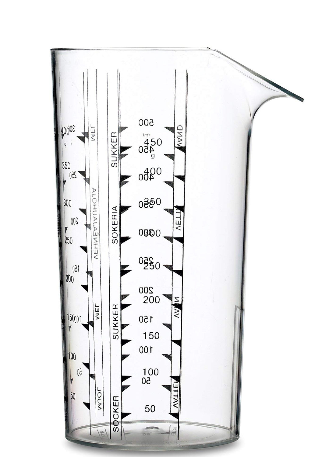 Rösti Messbecher 0,5ltr klar