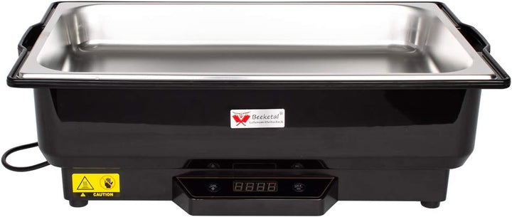 Beeketal 'BCD-5E' Profi Gastro Chafing Dish elektrisch inkl. Gastronorm Behälter (GN) 1/1 und Deckel