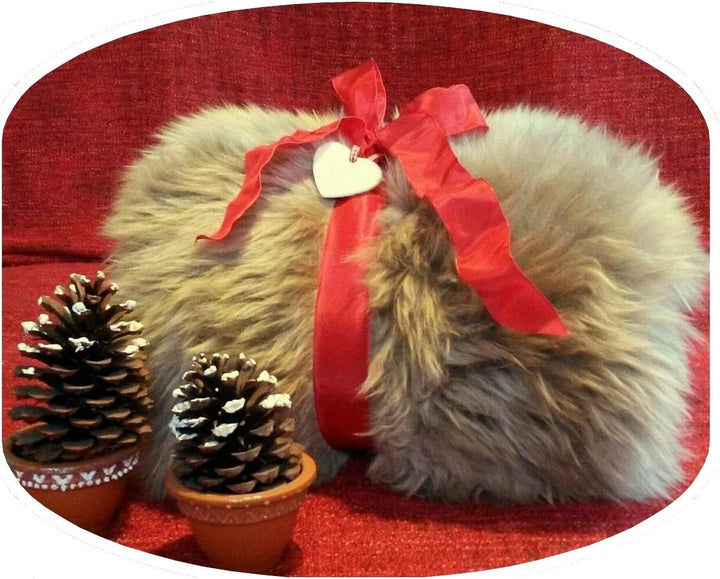 Premium Lammfell Schaffell von LANABEST. Echtes Fell mit ganz zarter Wolle. Kuschelfell, geruchsarm,
