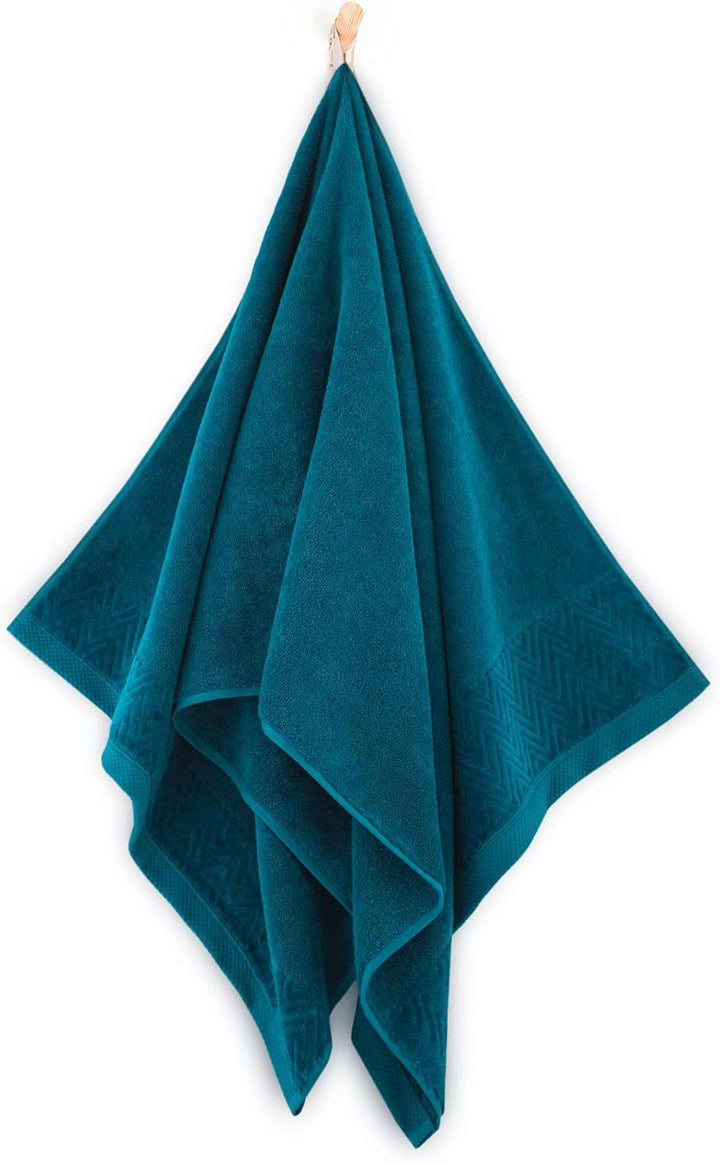 Handtuch Sets - Badetuch - Handtuch - Gästetuch I 100% Ägyptischer Baumwolle I Sammlung Toscana, Far