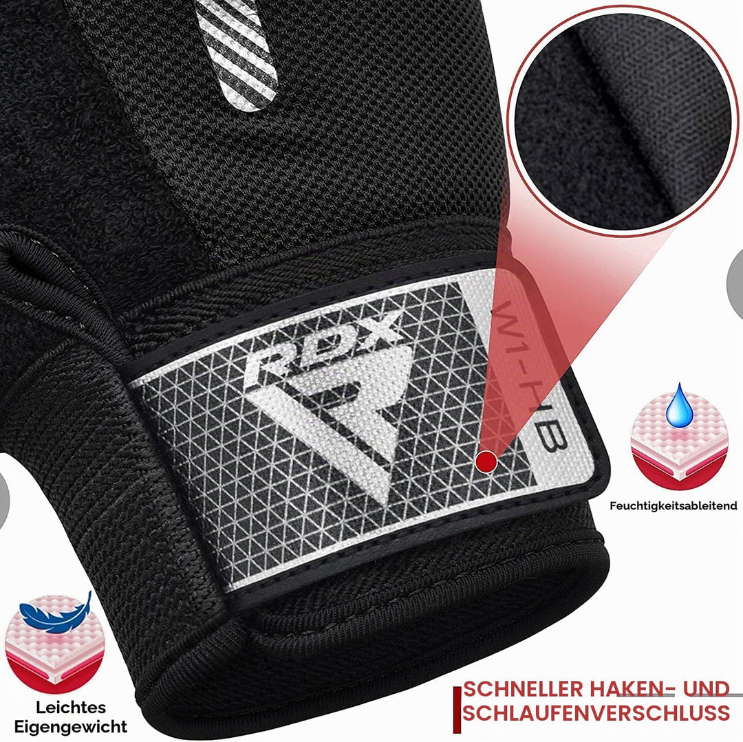 RDX Fitness Handschuhe Damen Herren, Anti-Rutsch Gewichtheben Workout Gym Gloves Krafttraining Train