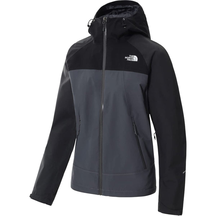 THE NORTH FACE Damen Stratos Jacke XS Vanadis Grey-TNF Black-Asphalt Grey, XS Vanadis Grey-TNF Black