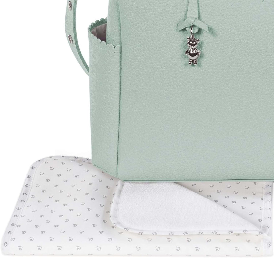 Pasito a Pasito - Wickeltasche für Baby Mädchen, Grün