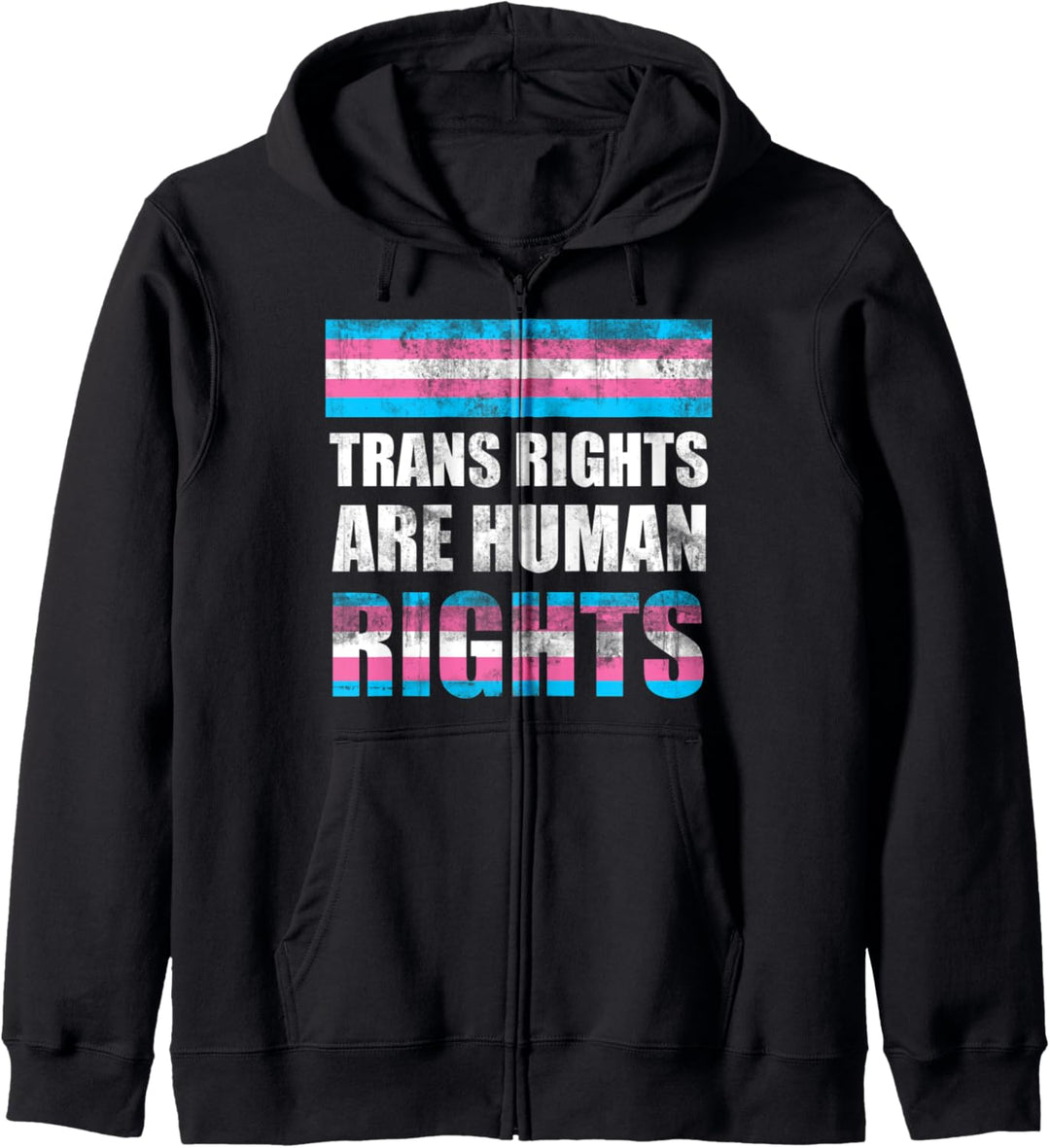 Trans Rechte sind Menschen Rechte LGBT Geschenk Transsexuell Kapuzenjacke