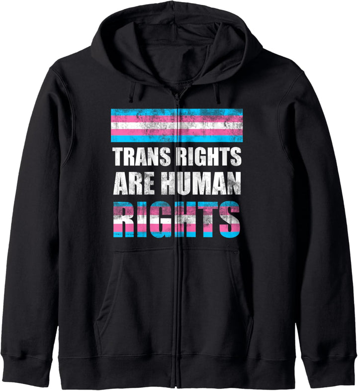 Trans Rechte sind Menschen Rechte LGBT Geschenk Transsexuell Kapuzenjacke